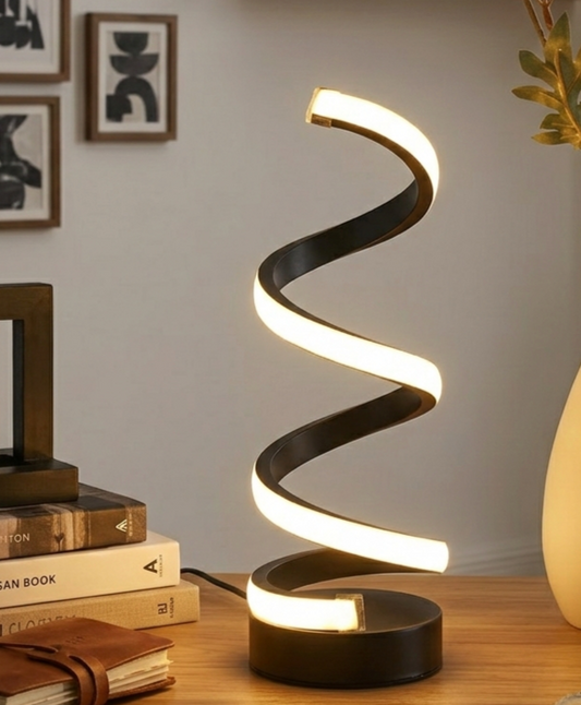 Spiral LED Table Lamp