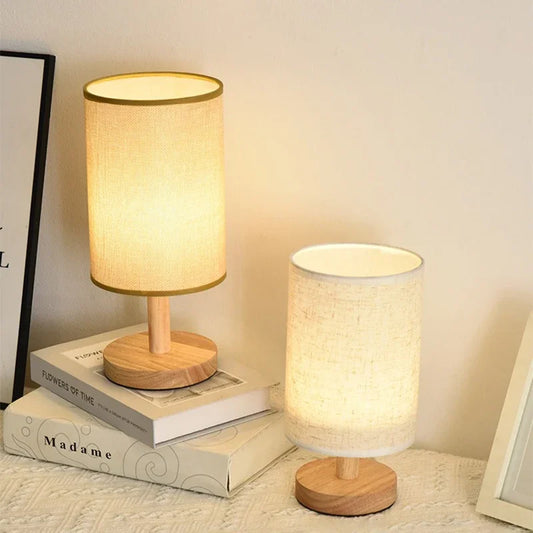 Fabric Table Night Lamp
